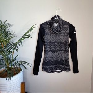 NIKE PRO Cowl Neck Pullover